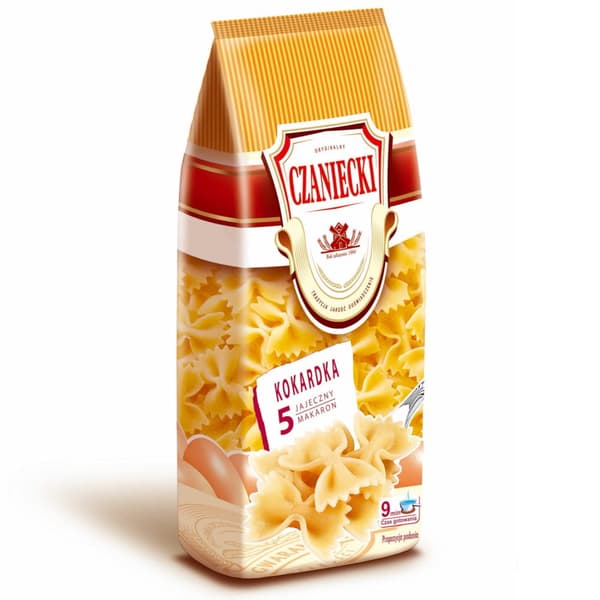 Czaniecki Pasta 5-munainen Bow 250g