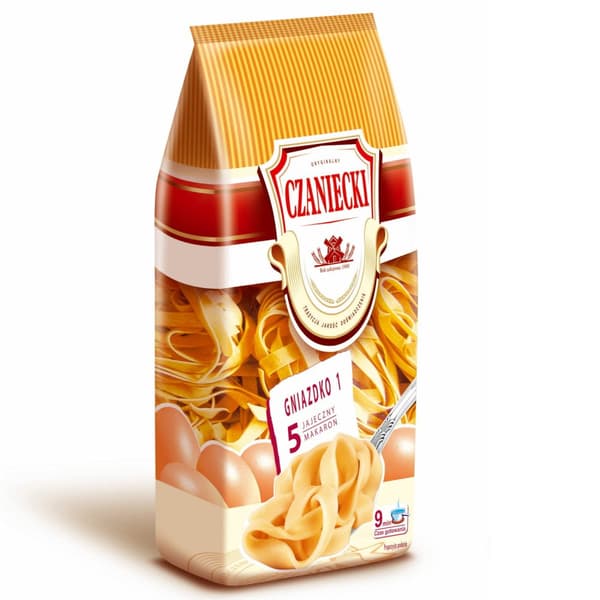 Czaniecki Pasta 5-ægs Rede nr. 1 500 g
