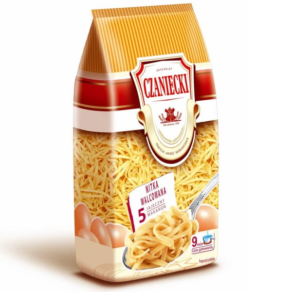 Czaniecki Pasta 5 munan langalle käärittynä 250g