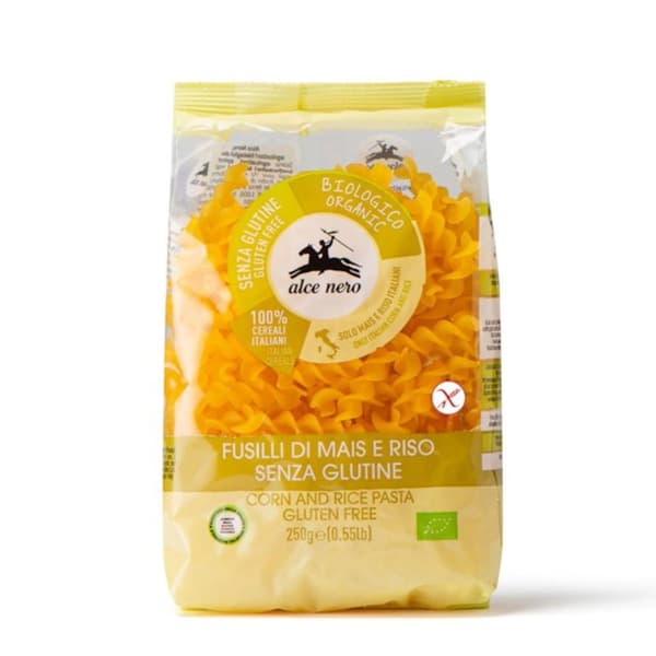 Glutenfri fusilli pasta ØKOLOGISK 250g