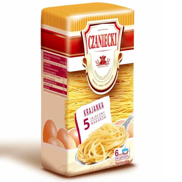 Czaniecki Pasta 5-æg i skiver 250g