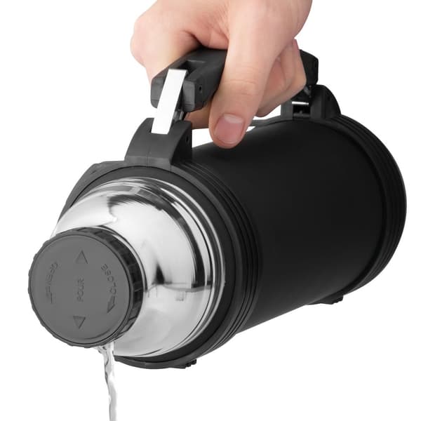 BergHOFF 1L Termoflaske - Rustfrit Stl med Vakuumisolering & Dreje-og-hlde Prop