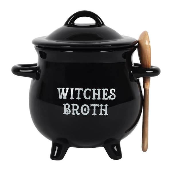 Something Different Hekse bouillon kedel suppe skål Black One Size