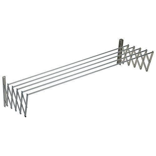 Sauvic 90833 Expanderbar torktumlare aluminium 110 x 13 5 x 26 5 cm