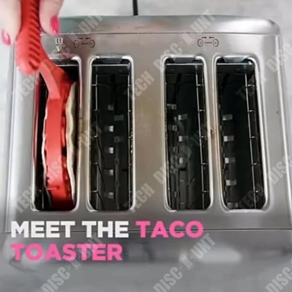 TD® Taco Brödrost Burrito Tortilla Spatel Bakklämma Modernt Minimalistiskt Bakverktyg Brödmaskinstillbehör