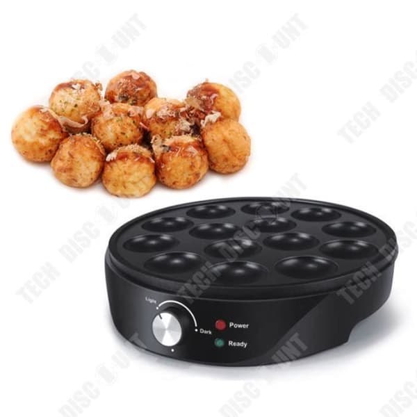TD® Hushållsbläckfisk liten boll frukostmaskin takoyaki maskin stekmaskin tårtmaskin enkelsidig uppvärmning