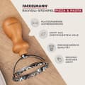 Miniatyrbild 4 av 4: Tillbehör till Fackelmann pastamaskin - 31115 - Ravioliskärare, funktionsdel: zinklegering