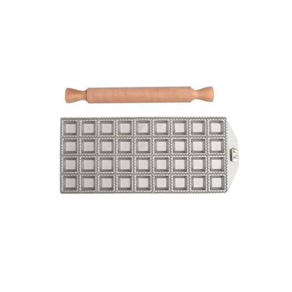 KLASSISK RAVIOLI PLATTA 36 KVADRATUR 35x35 mm - MARCATO