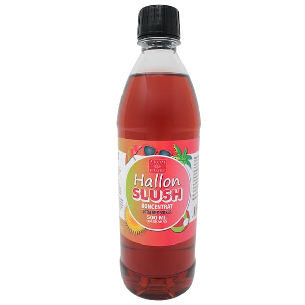 SLUSH Hallon koncentrat 500 ML, spädes 1+5