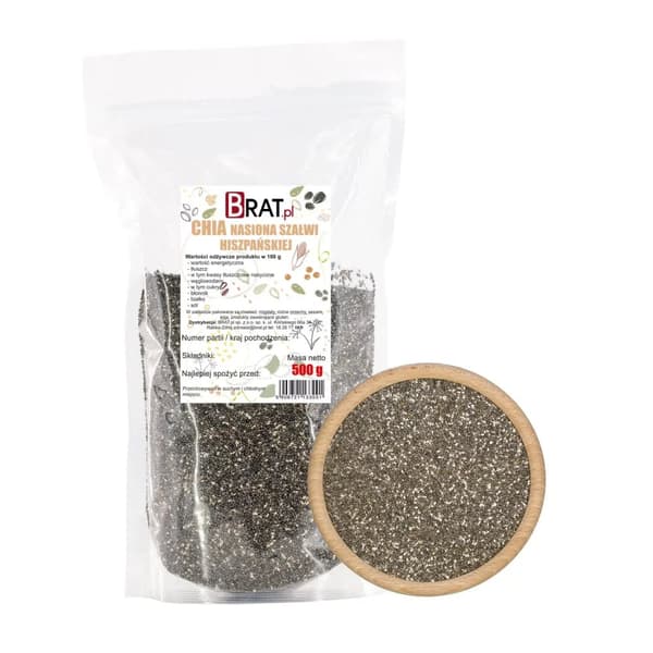 Chia-siemenet 500 g