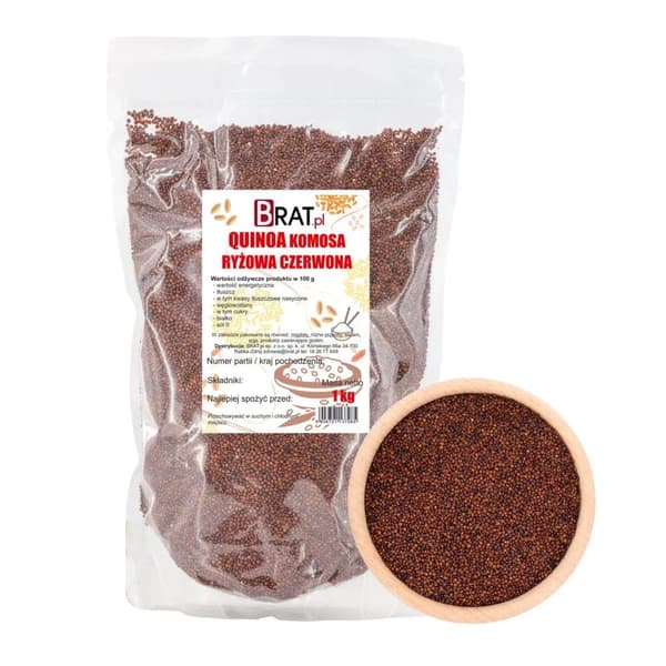 Rød quinoa - quinoa 1 kg