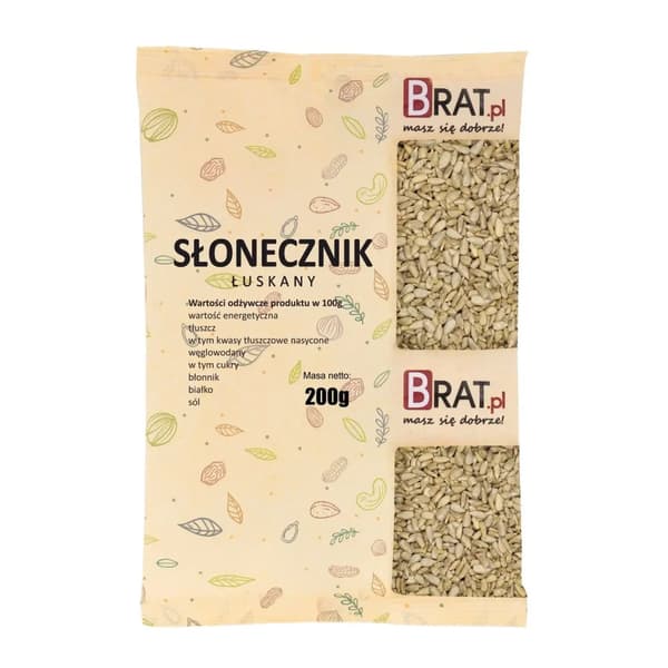 Skrællede solsikkekerner 200 g