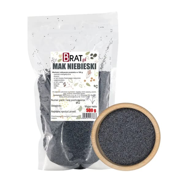 Blå valmuefrø 500 g