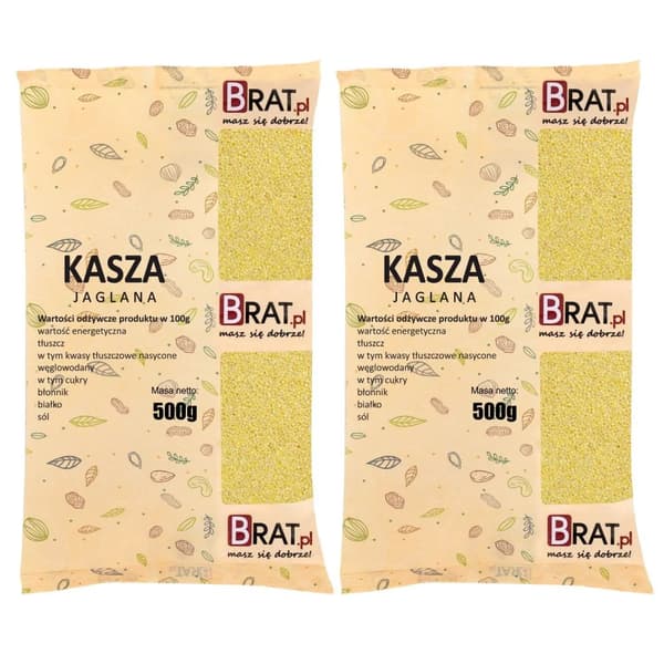 Hirssiryynit 1 kg (2 x 500 g)