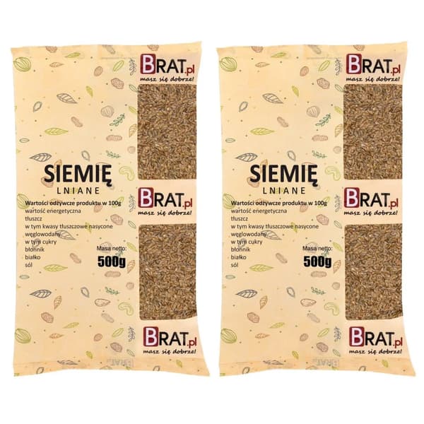 Pellavansiemenet 1 kg (2 x 500 g)