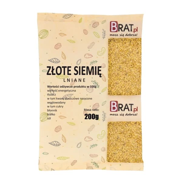 Kultaiset pellavansiemenet 200g