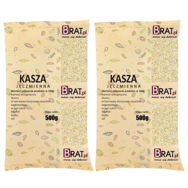 Keskikokoiset ohrasuurimot 1 kg (2 x 500 g)