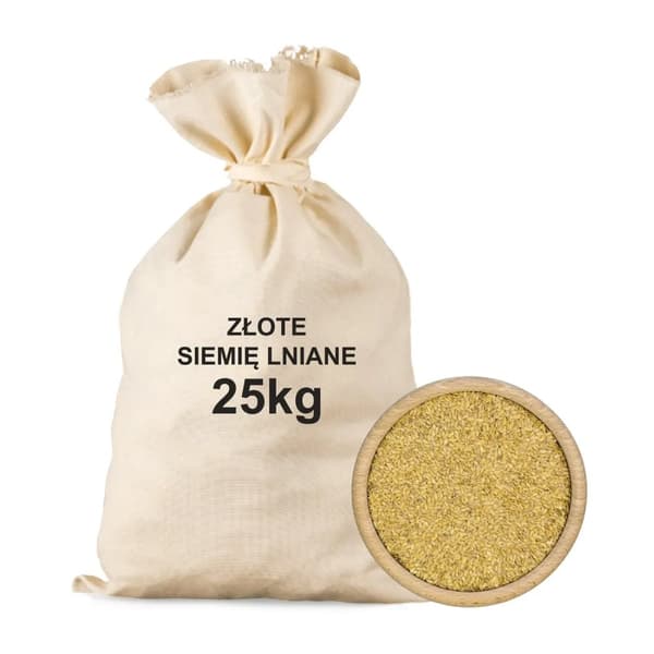 Gyldne hørfrø 25 kg