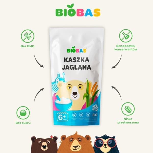 Hirssipuuro BioBas / 200 g