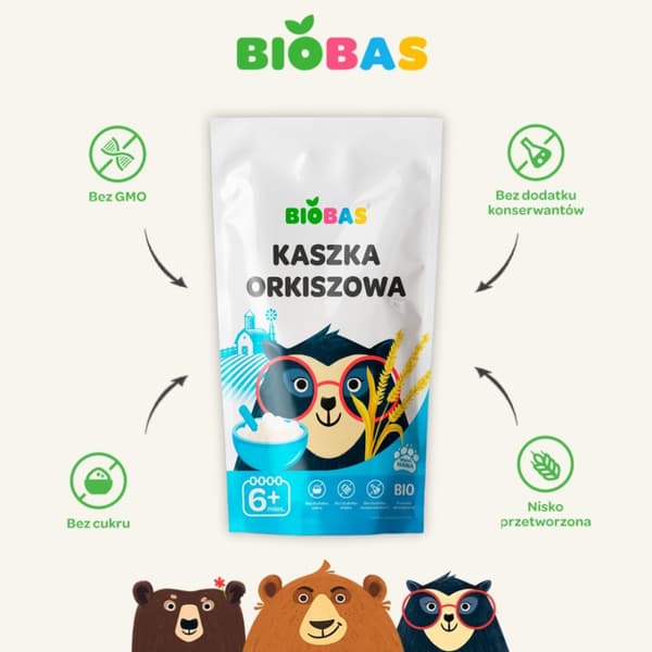 BioBas Spelttipuuro / 200 g