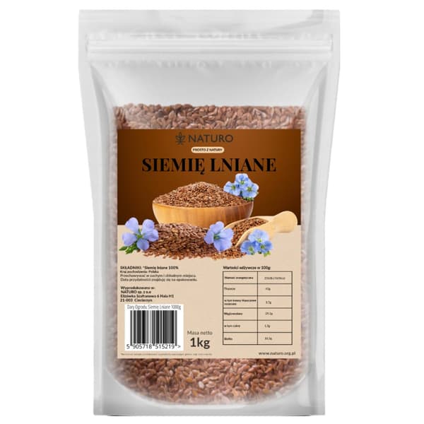Pellavansiemeniä 1 kg puutarhan lahjoja
