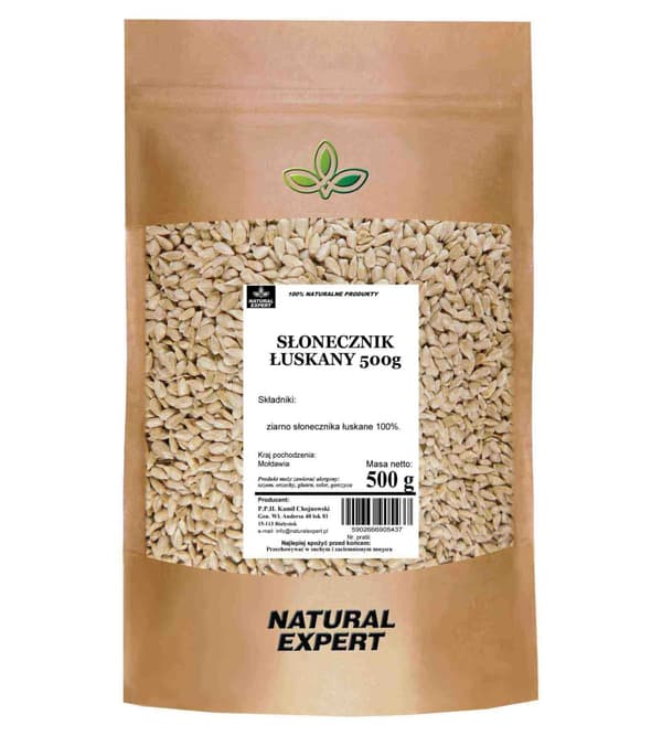 SKALADE SOLROSFRÖN 500g