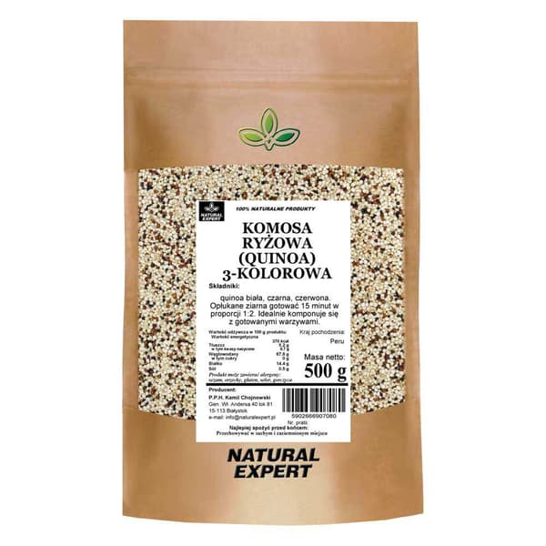 3-FÄRGAD QUINOA 500g