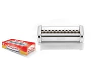 Imperia 240, Tagliatelle-tilbehør, Krom, Rustfritt stål, 2 mm, Italia, PastaPresto Imperia iPasta Sfogliatrice Imperia iPasta La Rossa Imperia iPasta