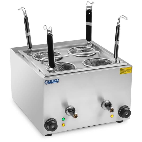 Royal Catering Pastakokare med 4 korgar