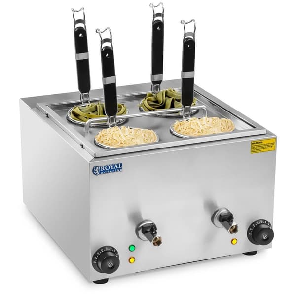 Royal Catering Pastakokare med 4 korgar