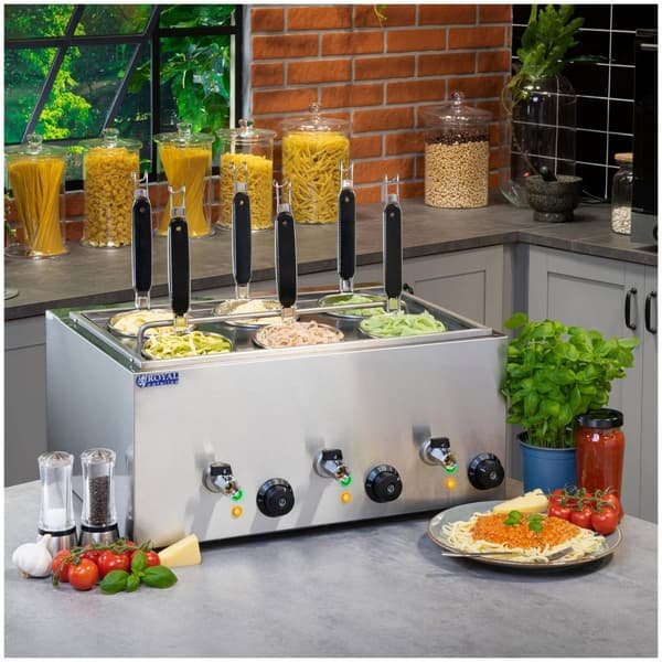 Royal Catering Pastakokare med 6 korgar