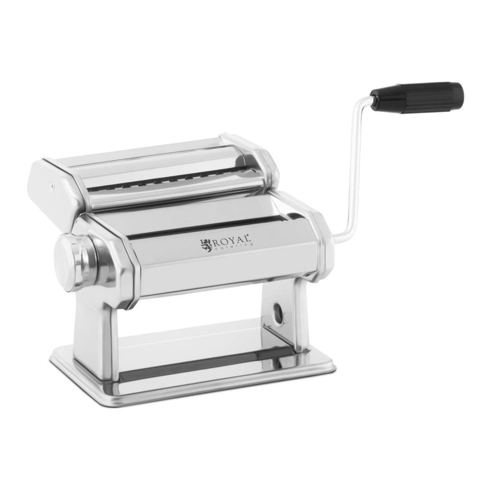 Royal Catering Pastamaskin - 14 cm - 0,5 till 3 mm - Manuell - Borttagbar pastaform