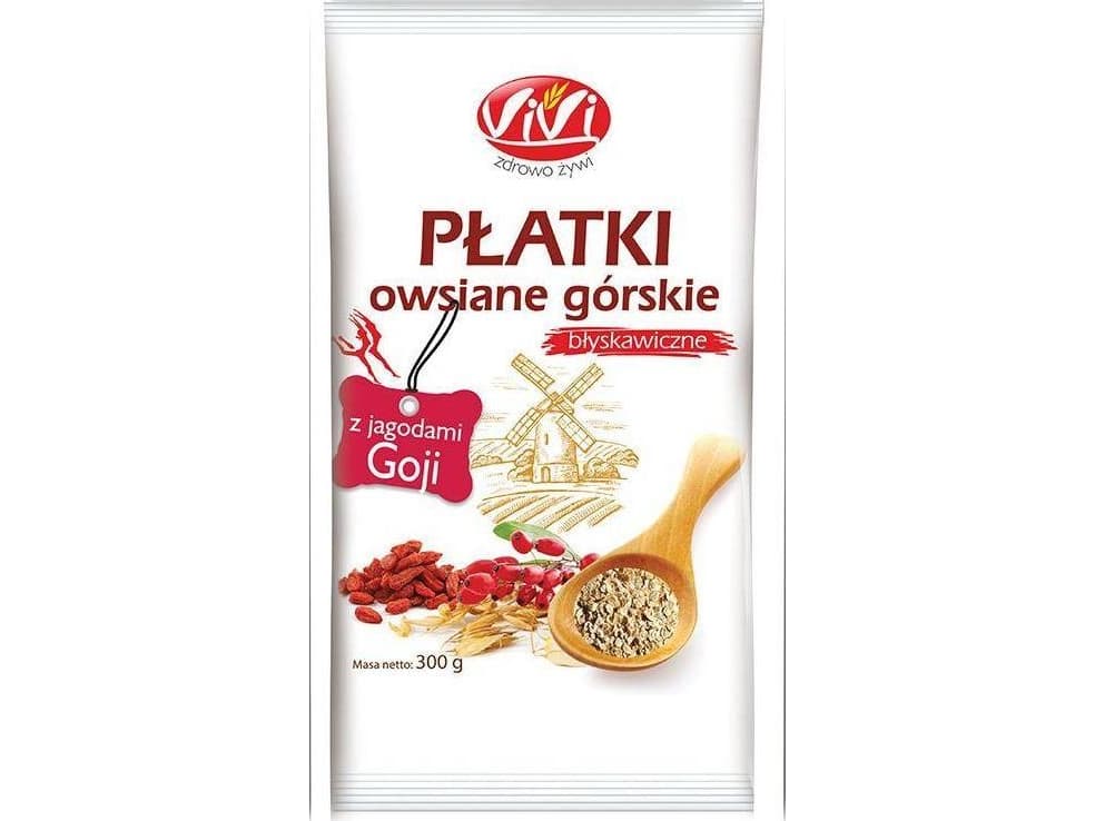 VIVI Mountain oatmeal with goji berries 300 g