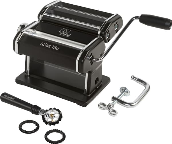 Merkitty ATLAS 150 BLACK + PASTA- PYÖRÄ MUSTA (AT-150-NER-PW)