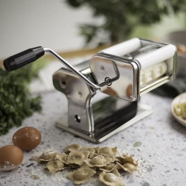 Pasta- och raviolimaskin - LIVOO - MEN41 - 9 lägen - Rostfritt stål - Skärtillbehör