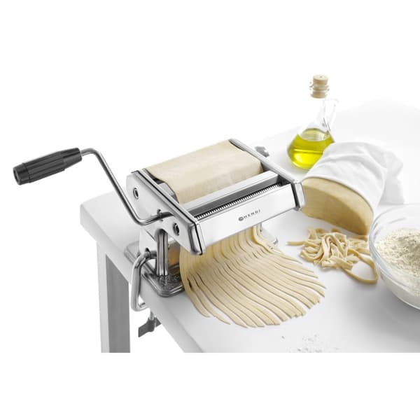 Manuaalinen pastakone tagliatelle fettuccine 140mm Hendi 224830:lle