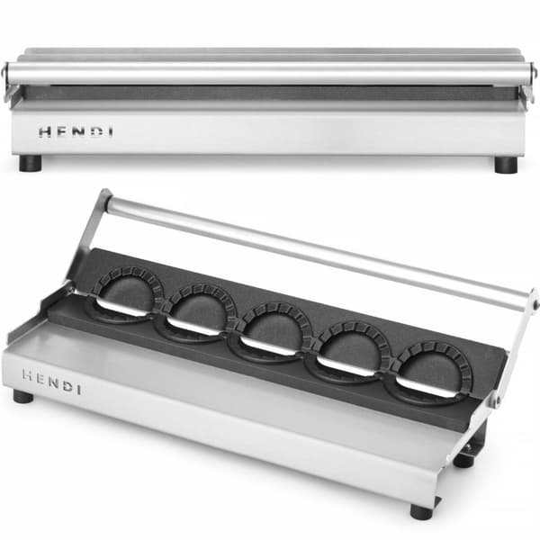 Manuel dumplingsmaskine til formning af 5 dumplings, 21 mm diameter. 80 mm
