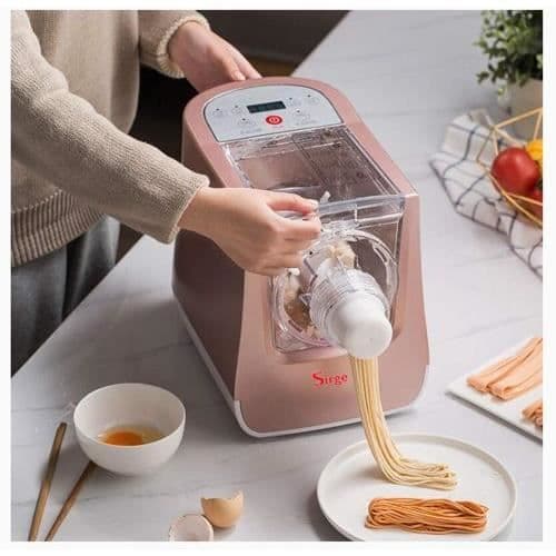 Sirge PASTARITA Automatisk pastamaskin för att göra färsk pasta hemma 300 Watt - 22 sorters pasta + Ravioli - 640gr