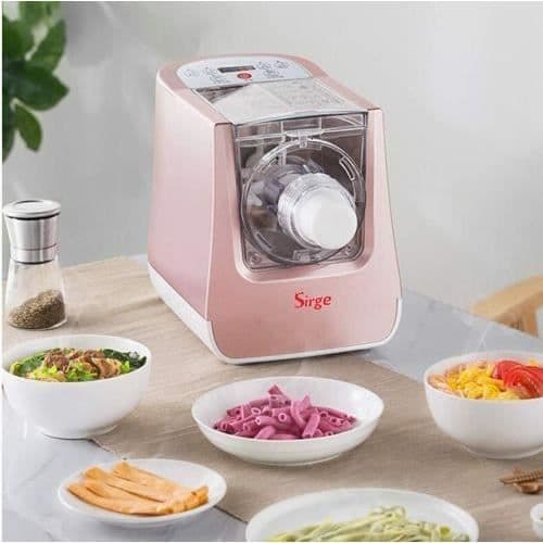 Sirge PASTARITA Automatisk pastamaskin för att göra färsk pasta hemma 300 Watt - 22 sorters pasta + Ravioli - 640gr