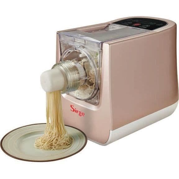 Sirge PASTARITA Automatisk pastamaskin för att göra färsk pasta hemma 300 Watt - 22 sorters pasta + Ravioli - 640gr