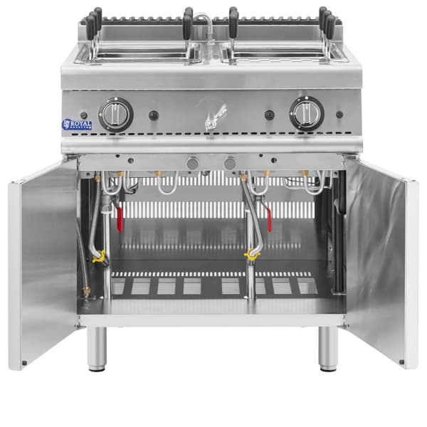 Royal Catering - Pastakokare - 4 x 4 kW - Propangas / gasol / naturgas - 80 x 73 cm - Pro 730-serien