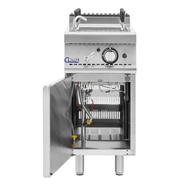 Royal Catering - Pastakokare - Gas - 2 x 4 kW - Propangas / gasol / naturgas - 40 x 73 cm - Pro 730-serien