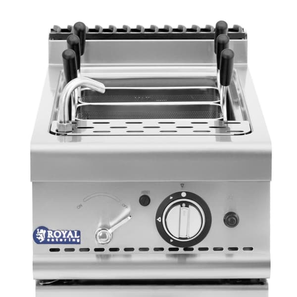 Royal Catering - Pastakokare - Gas - 2 x 4 kW - Propangas / gasol / naturgas - 40 x 73 cm - Pro 730-serien