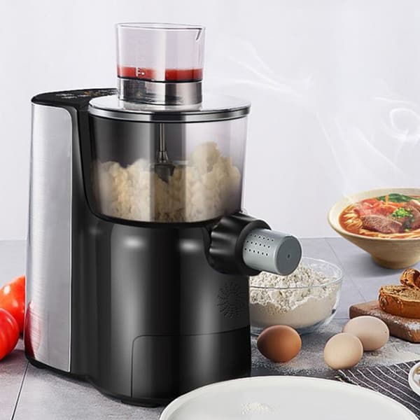 TD® Automatic Multifunction Noodle Press- Multifunctional Noodle Machine- Färg: Silver