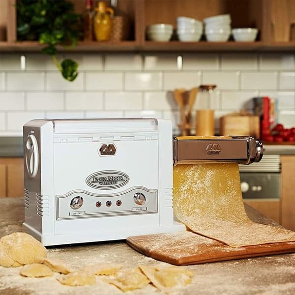 Elektrisk pastamaskin - MARCATO - pasta fresca - 3 tillbehör - 750 g - 170 W