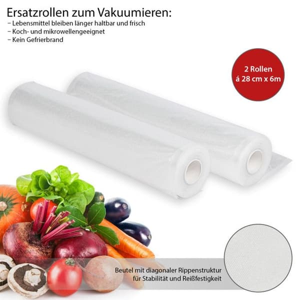 ProfiCook Roll for Vacuum Sealer 28 x 60 cm - VK1015ROLL