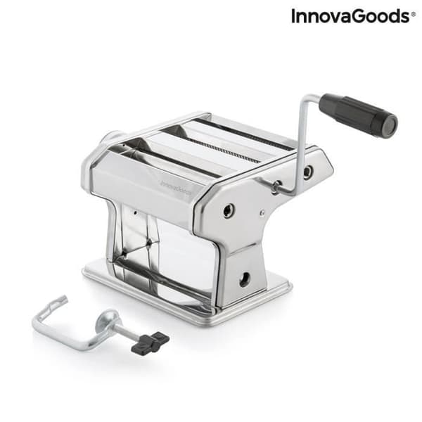 Pastamaskin - InnovaGoods - FRASHTA - Manuell - 3 skärvalsar - Justerbar tjocklek