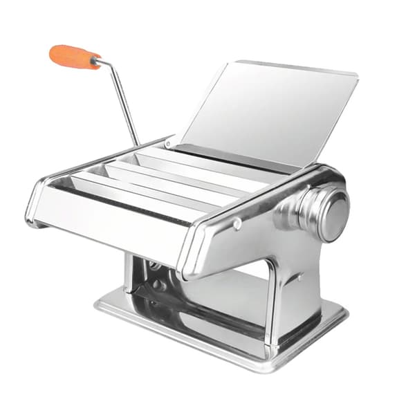 Pasta Maker, Rustfrit Stål, Justerbar Tykkelse, To- og Treknivs Muligheder,3 Blade
