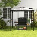 Miniatyrbild 1 av 8: Grillpaviljong, 10,5x5 ft, Grå