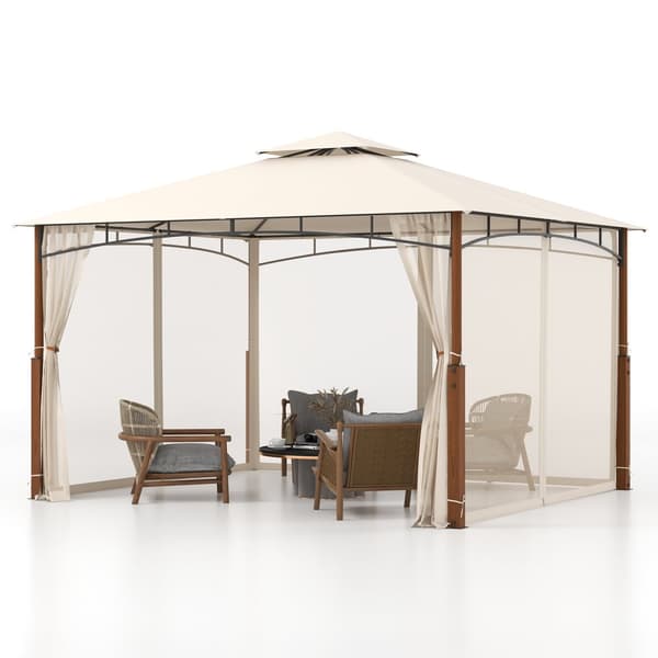 Utomhus altantält, 360x300x290 cm, Beige